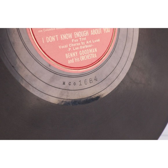 Benny Goodman - Blue Skies/I Don't Know Enough About You 1946 78rpm Record 37053 - Picture 13 of 16